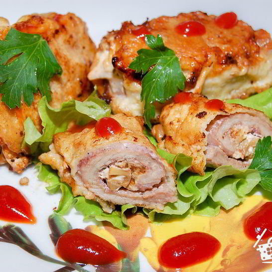 Рецепт свиных рулетиков пальчики оближешь