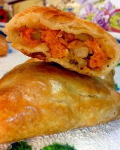 Ковок самса с тыквой и салом