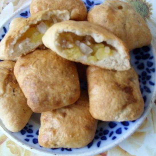 Рецепт печеной самсы с тыквой