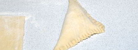 самса из готового слоеного теста. Шаг 6