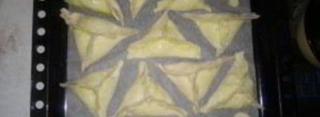 самса из покупного слоеного теста. Шаг 13