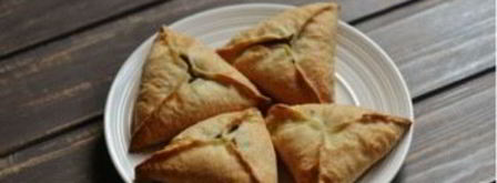 самса из слоеного дрожжевого теста. Шаг 5