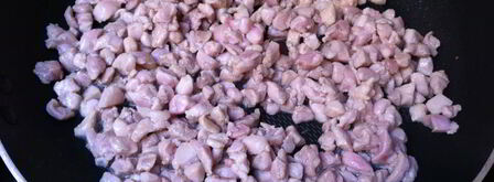 самса из слоеного теста с курицей. Шаг 7