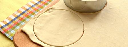 самса из слоеного теста с мясным фаршем. Шаг 3