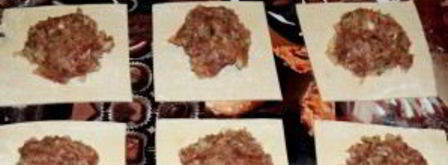 самса с фаршем. Шаг 4