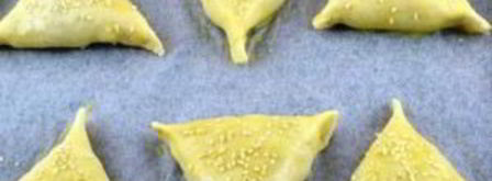 самса с курицей и грибами. Шаг 6