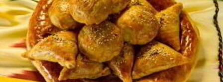 самса с курицей и картошкой. Шаг 5