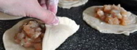 самса с курицей. Шаг 10