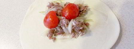 самса с мясом и помидорами. Шаг 8