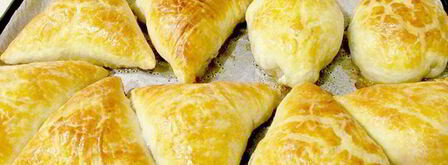 самса с мясом и помидорами. Шаг 10