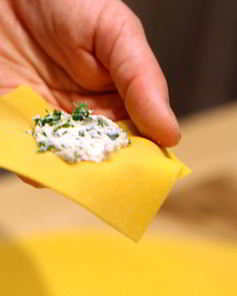 Самса с сыром из покупного и из самодельного теста