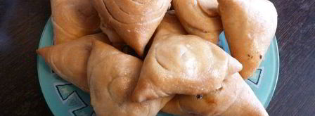 самса с тыквой и рисом. Шаг 12