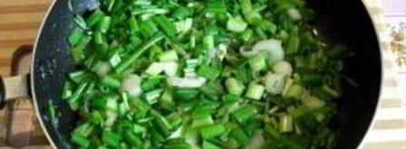 самса с зеленью. Шаг 5