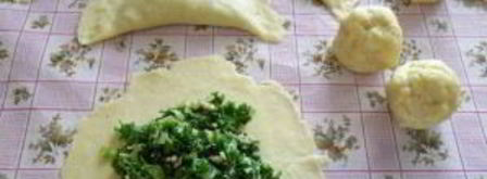 самса с зеленью. Шаг 8