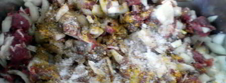 самса узбекская не из слоеного теста. Шаг 4