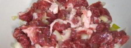 самса узбекская слоеная с мясом. Шаг 3