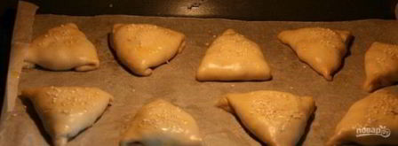 самса узбекская слоеная с мясом. Шаг 9