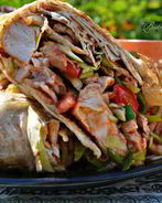 Дачная шаурма на гриле