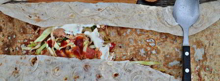 дачная шаурма на гриле. Шаг 8