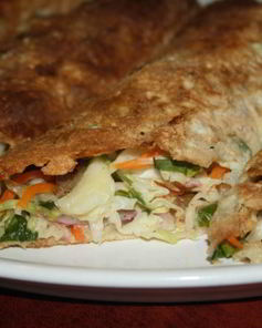 Домашняя шаурма с дымком