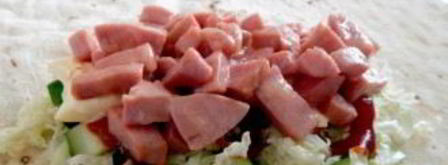 домашняя шаурма в лаваше. Шаг 5