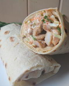 Шаурма с домашним майонезом