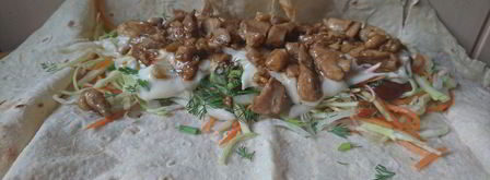 шаурма с домашним майонезом. Шаг 10