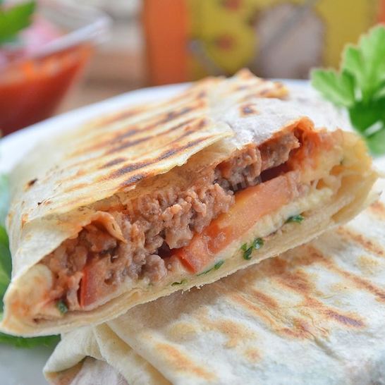 Рецепт шаурмы с фаршем