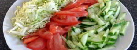 шаурма с капустой и курицей. Шаг 5