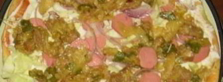 шаурма с колбасой и сыром. Шаг 3