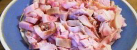 шаурма с копченой курицей. Шаг 4