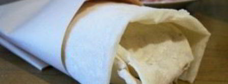 шаурма с копченой курицей. Шаг 11