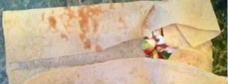 шаурма с крабовыми палочками. Шаг 8