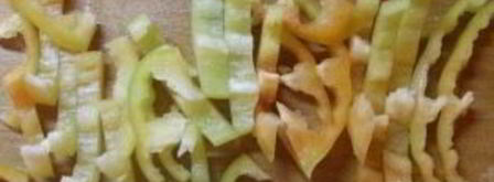 шаурма с овощами. Шаг 3