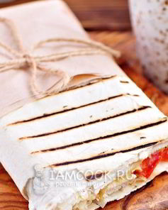 Шаурма с сыром