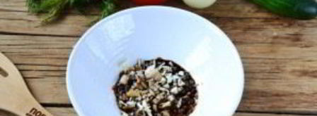 шаверма с пикантной курочкой и чесночным соусом. Шаг 3