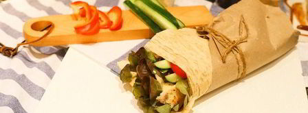 турецкая шаурма с рыбой. Шаг 11