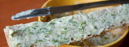 чесночные сухарики из чабатты. Шаг 4