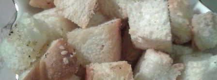 чесночные сухарики. Шаг 3