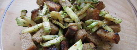 кабачки с сухариками. Шаг 7