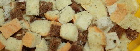 хрустящие и ароматные сухарики ассорти. Шаг 3