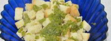 луковые сухарики к салатам и супам. Шаг 5