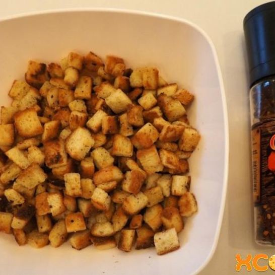 Рецепт острых сухариков