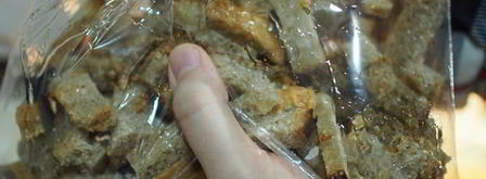 пикантные сухарики к пиву. Шаг 12