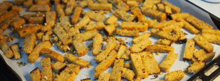 пикантные сухарики к пиву. Шаг 14