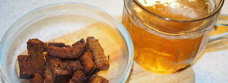 пикантные сухарики к пиву. Шаг 17