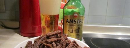 сухарики из черного хлеба с чесноком. Шаг 15