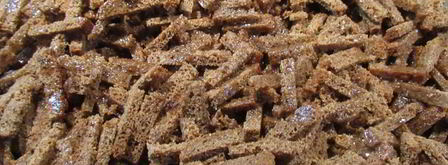 сухарики из черного хлеба с чесноком. Шаг 8