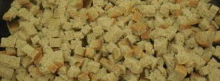 сухарики из черного хлеба в духовке. Шаг 3