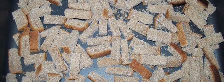 сухарики похрустим. Шаг 3